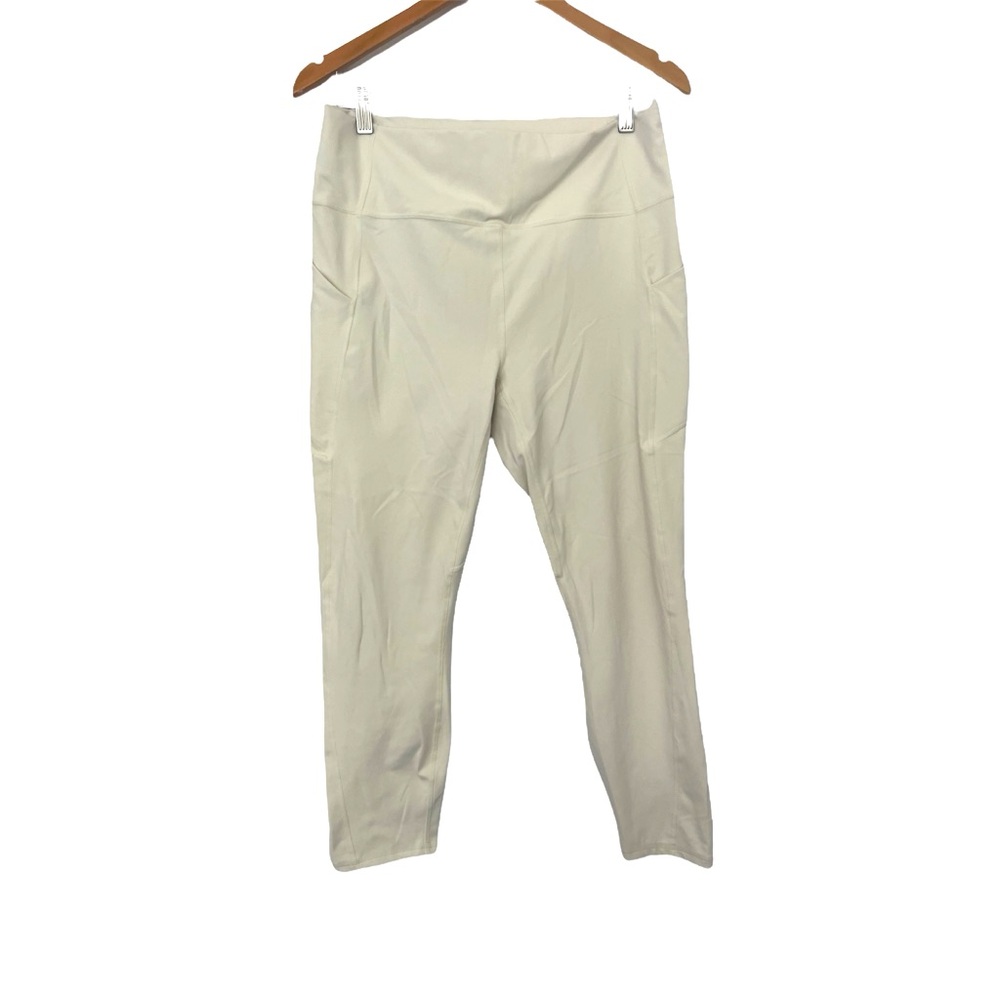 Fabletics Oasis Pure Luxe Leggings in Off White - Size XXL